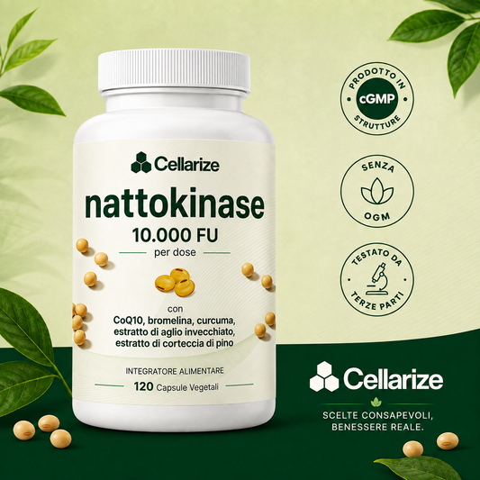 Nattokinase 10.000 FU – Formula Completa 8 in 1
