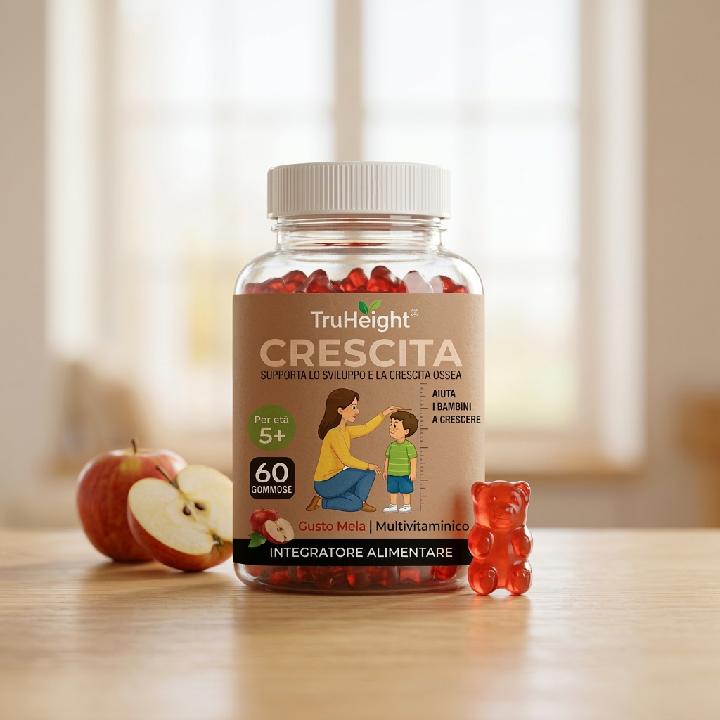 Caramelle a Base di Calcio per uno Sviluppo Osseo Sano
